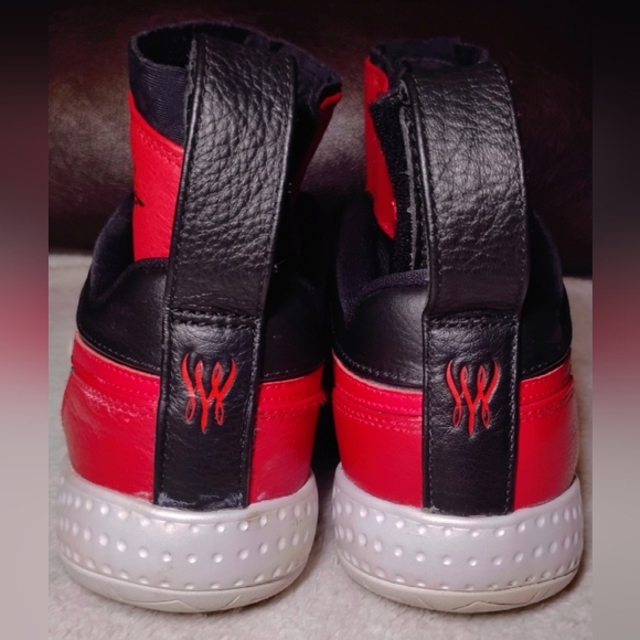 Nike Flare LG QS AJ1 Black Varsity Red Serena - Picture 14 of 14